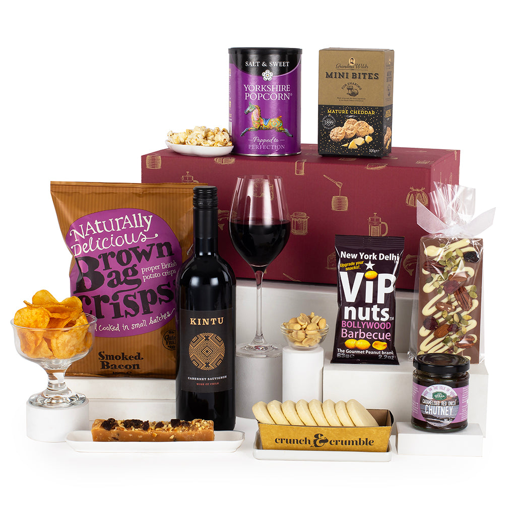 Wine, Chocolates and Delicious Snacks  - UK DELIVERY ONLY