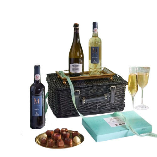 Classic Wine, Prosecco and Chocolate Gift